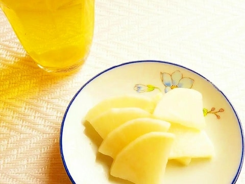 ☺残ったビールで簡単作り置き☆大根のビール漬け☺